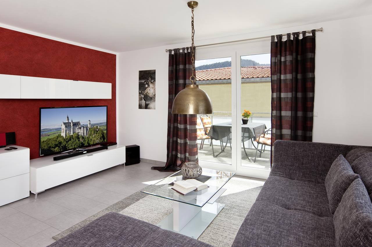 Ferienwohnung Schlossblick - City Füssen Dış mekan fotoğraf
